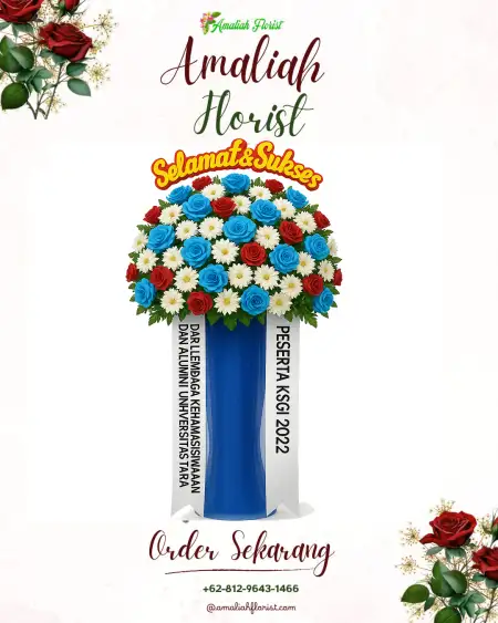 Standing Flowers Botani Square Office Area Bogor